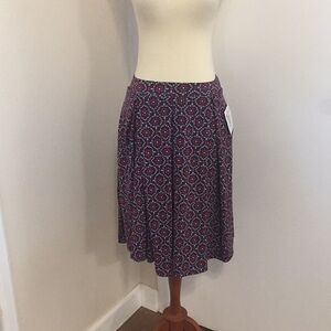 S LuLaRoe Madison Skirt D01 4836